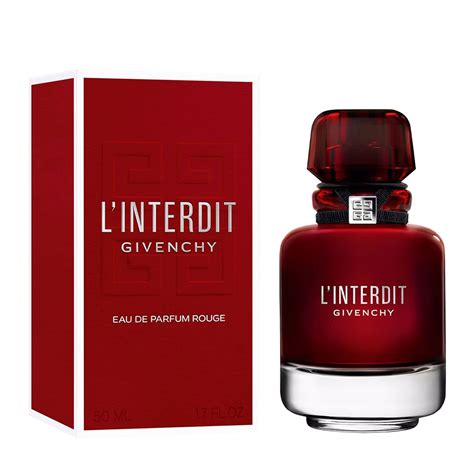 givenchy l interdit rouge 50ml|Givenchy rouge interdit temptation black.